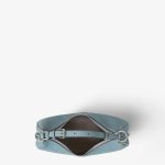 FENDI Fendigraphy Small Mercury blue nubuck Cuoio Romano leather bag - Image 5